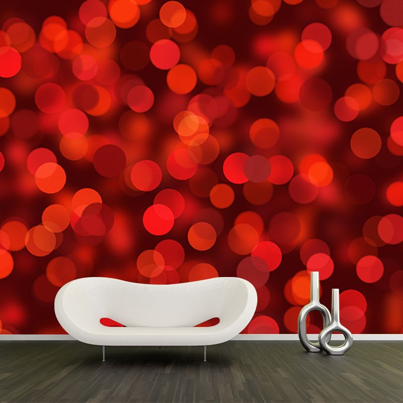 Customized Bokeh Mural Wall Decor Eco-friendly Wallpaper for Dining Room