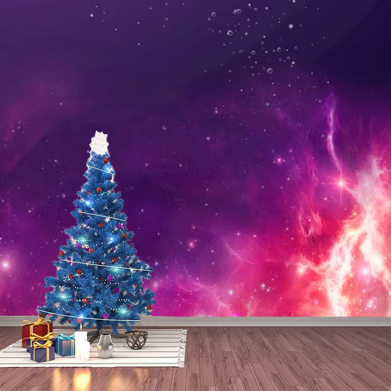 Photo Galaxy Wall Covering Full Size Wall Mural Decal for Accent Wall, Custom Size Available