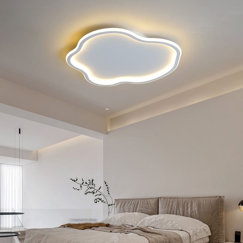 Cloud Shape Plafond Gemonteerde Light Fixture Nordic Style LED Metalen Plafond Lamp