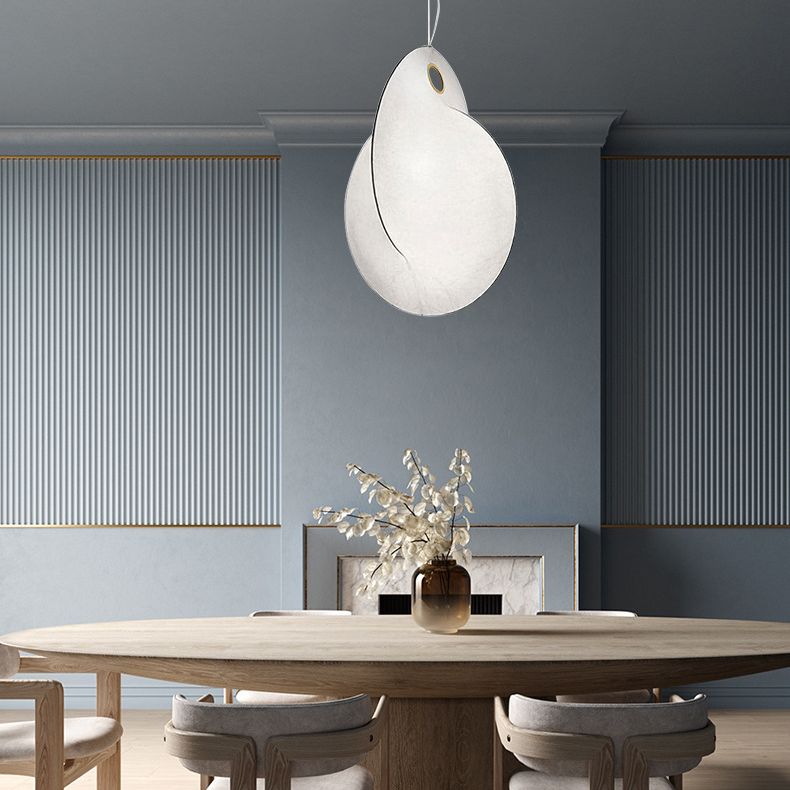 LUXE LUXE LUXE LUXE PENDANT SIGNER LUMINE WRRIGHE FER LAMPE PROSIBLE INDOOR AVEC SILK OBRE