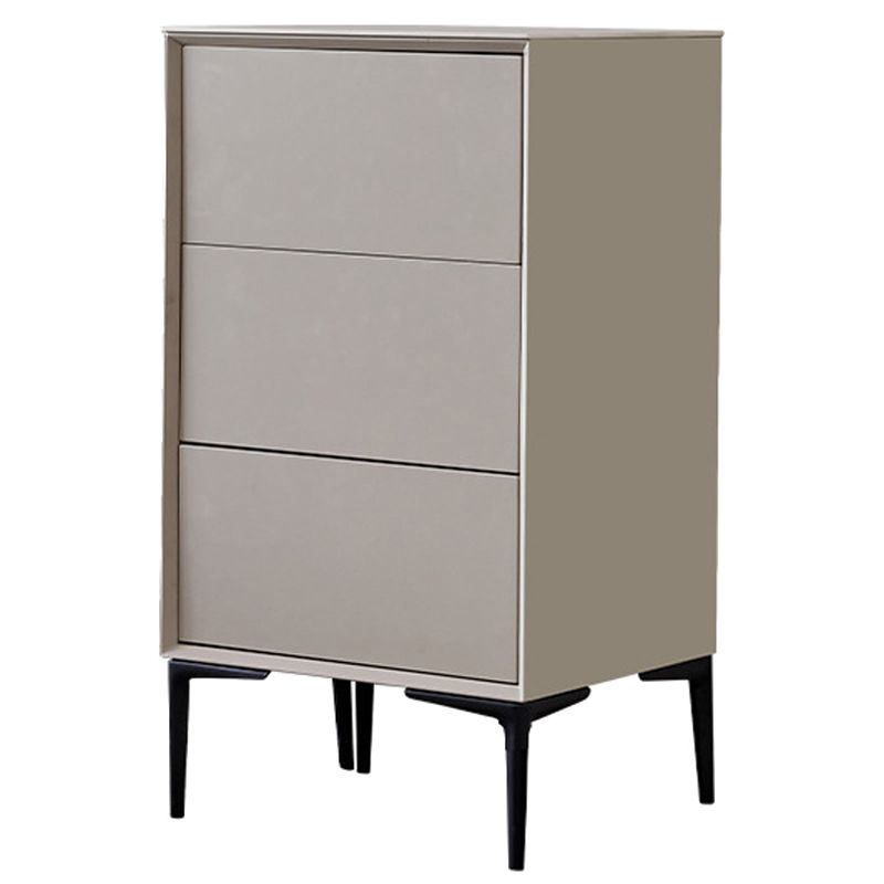 Solid Wood Modern Storage Chest Vertical Dresser without Mirror