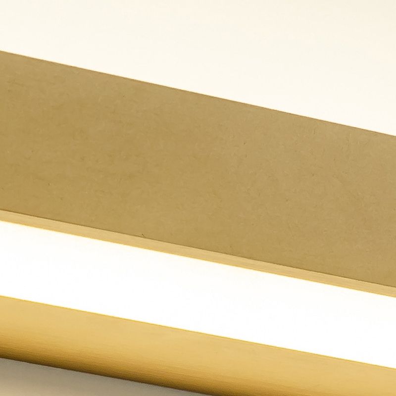 Modern Style Led Vanity Light Simple Linear Mirror Lighting Fixture for Washing Room