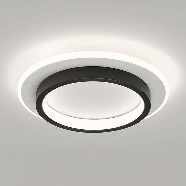 Lámpara de techo LED geométrica Lámpara de montaje empotrada simple y moderna para pasillo