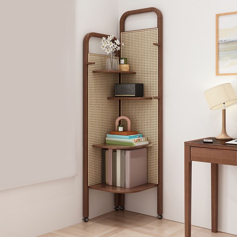 Mid-Century Modern Storage Cabinet with Adjustable Shelves Cabinet