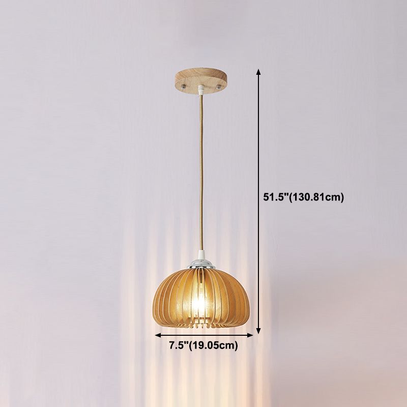 Nordic Style Pendant Ceiling Light Wood Living Room Hanging Light Fixture