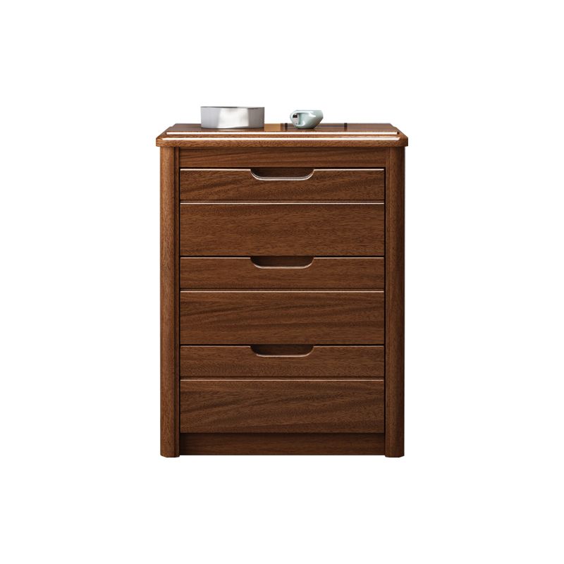 16" W Solid Wood Vertical Lingerie Chest Storage Chest Dresser with Drawers for Bedroom