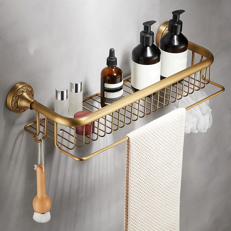 Traditional Brushed Brass Bathroom Accessory As Individual Or As a Set