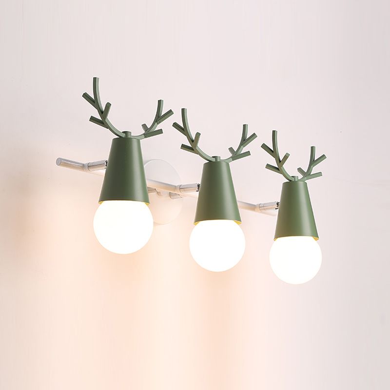 Multi Lights Geometric Wall Mounted Lamps Modern Style Metal Wall Lamps