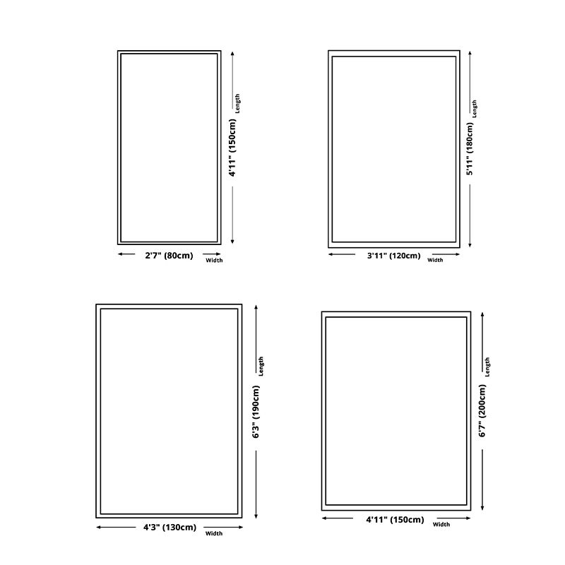 European Style Area Carpet Beige Polyester Area Rug Floral Pattern Anti-Slip Rug for Home Decor