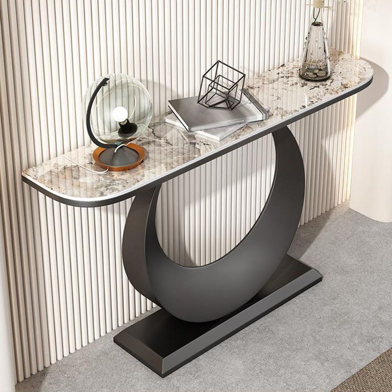31.5-inch Tall Modern Console Table 1-shelf Accent Table for Hall