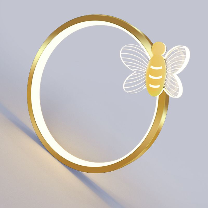 Moderne lineare Inselbeleuchtung LED Gold Metall Anhängerleuchte für Esszimmer