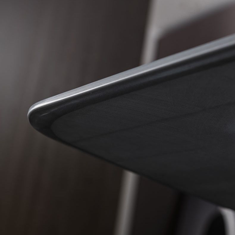 Modern Style Rectangle Stone Table Set 1/2/7 Pieces Dining Set for Kitchen