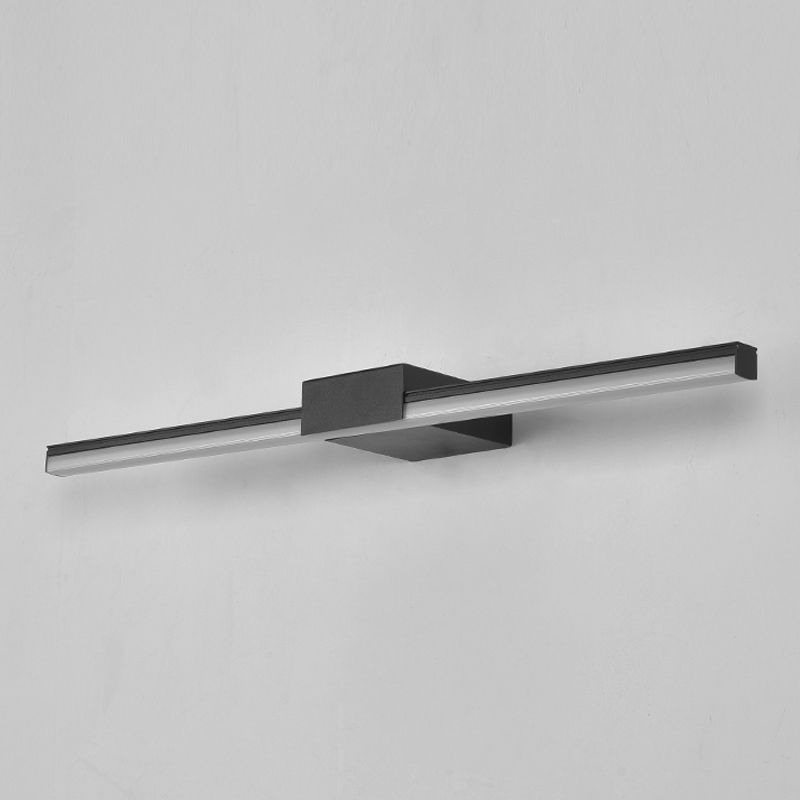 Lineaire vorm metalen spiegel Wandverlichting Moderne 1-licht wandgemonteerde verlichting