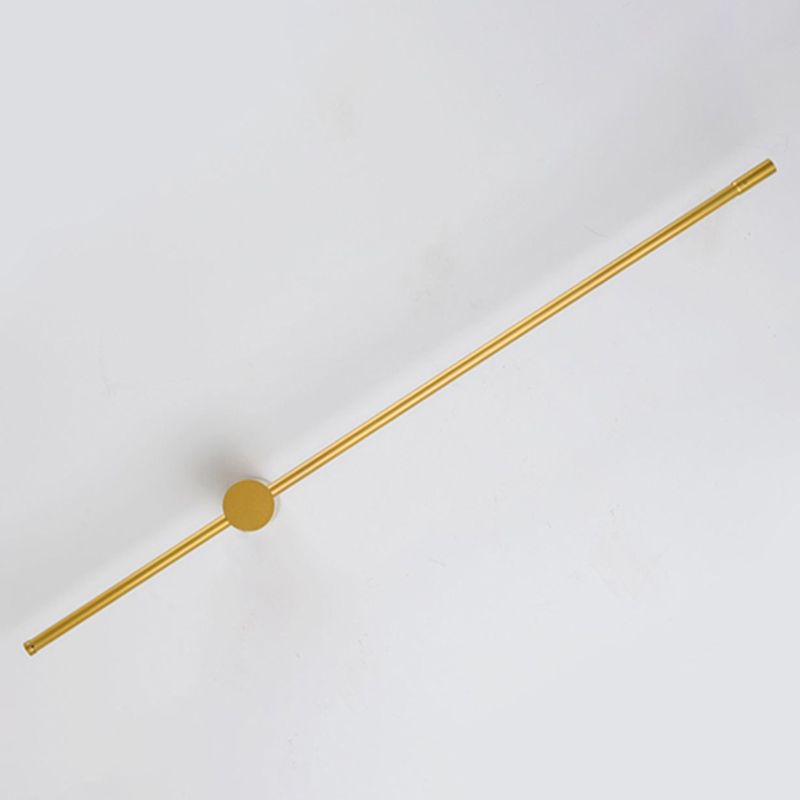 Metal Strip Wall Light Minimalist 1 Light LED Wall Sconce for Living Room