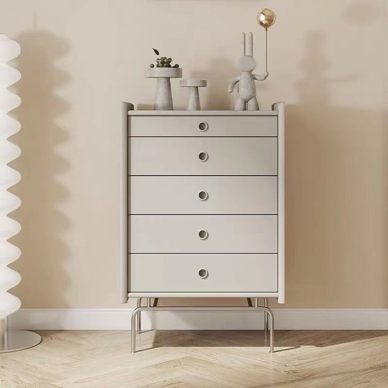 Modern & Contemporary Chest Square Accent Chest in Antique Finish