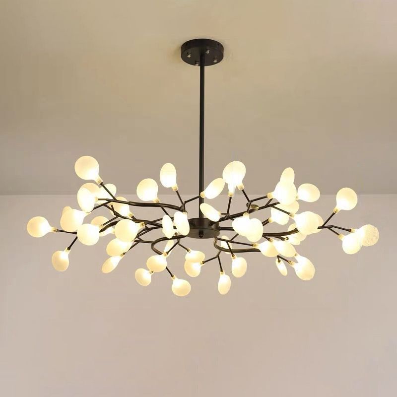 Semplicità ramificata il lampadario lucciola ramificata soggiorno acrilico soggiorno a ciondolo a ciondolo