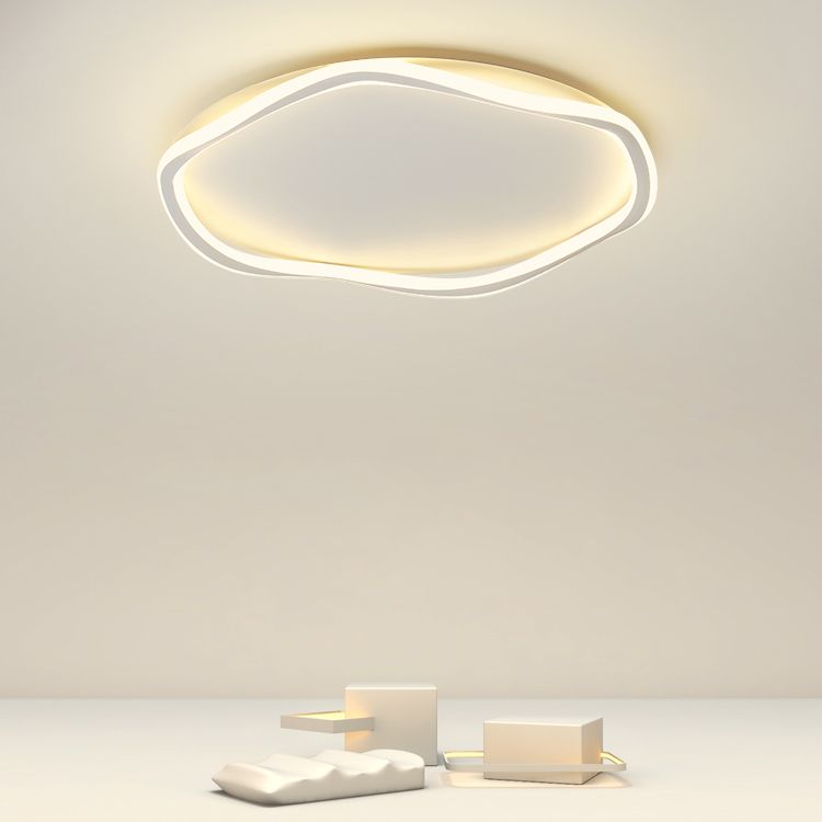 Plafonnier encastré contemporain Luminaire de plafond encastré géométrique