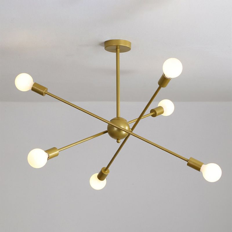 Lampada a bulbo esposto industriale Lampada a sospensione in metallo Light per soggiorno