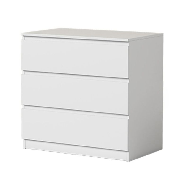 Contemporary Storage Chest Manufactured Wood Dresser , 15.6 Inch W
