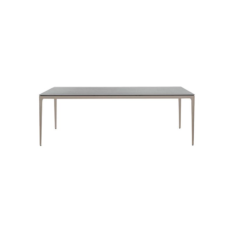 Dining Table Farmhouse Table with Metal Frame for Living Room