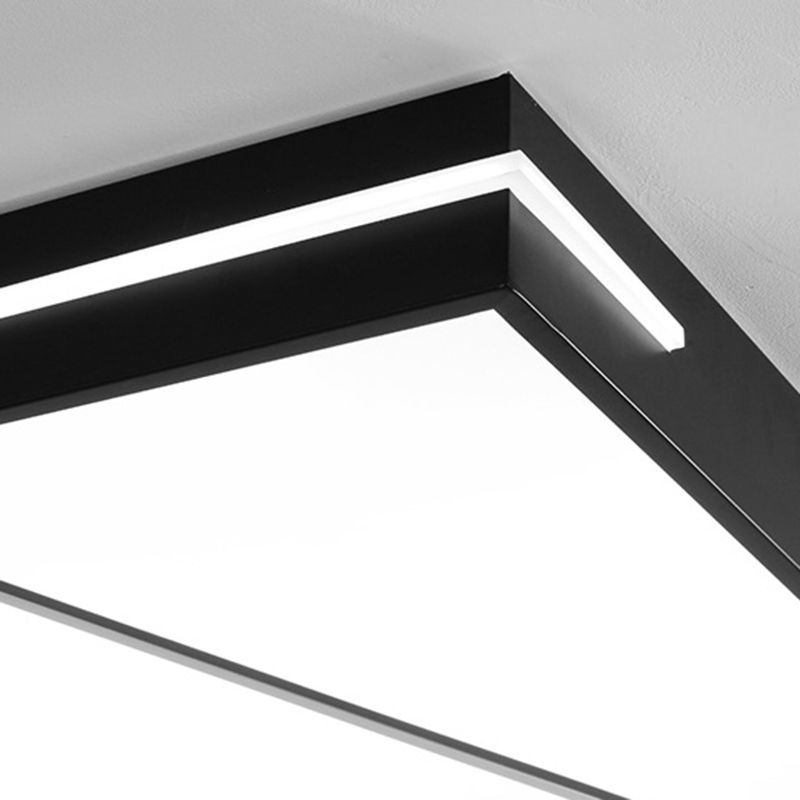 Plafonnier géométrique de style moderne, luminaire de plafond pour chambre à coucher, salon