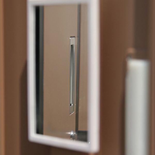 15"L Steel Wardrobe Armoire Modern Hinged Wardrobe Cabinet for Home