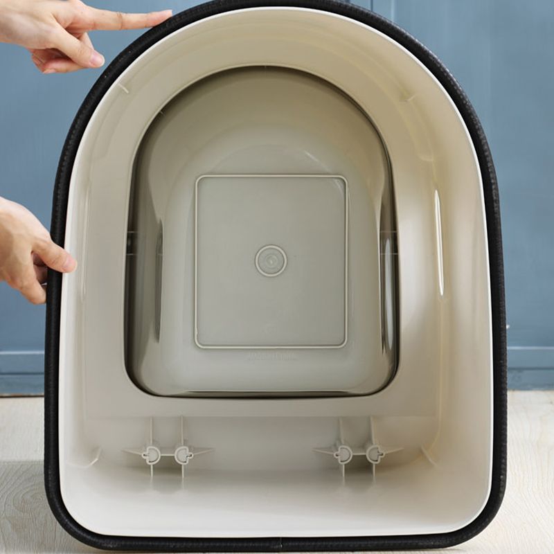 Contemporary Plastic Urine Toilet Floor Mounted Toilet Bowl with Seat for Washroom