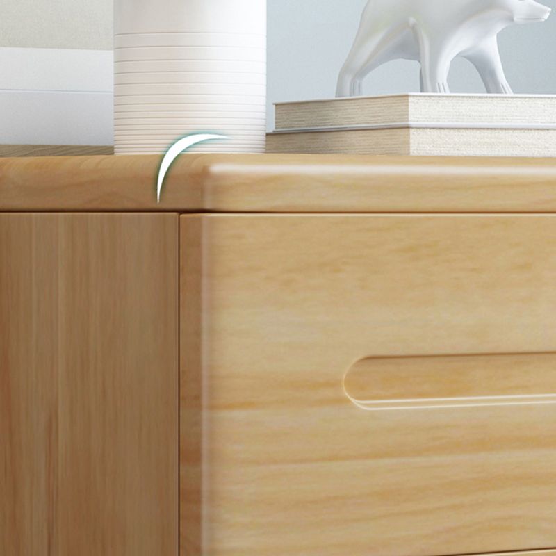 Contemporary 22.83'"Tall Wooden Chest, Rectangle 3- Drawer Accent Chest