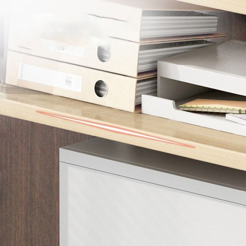 Industrialstil Holzbuchhandel Etagere Bücherregal mit Zauberer Rädern für Büro