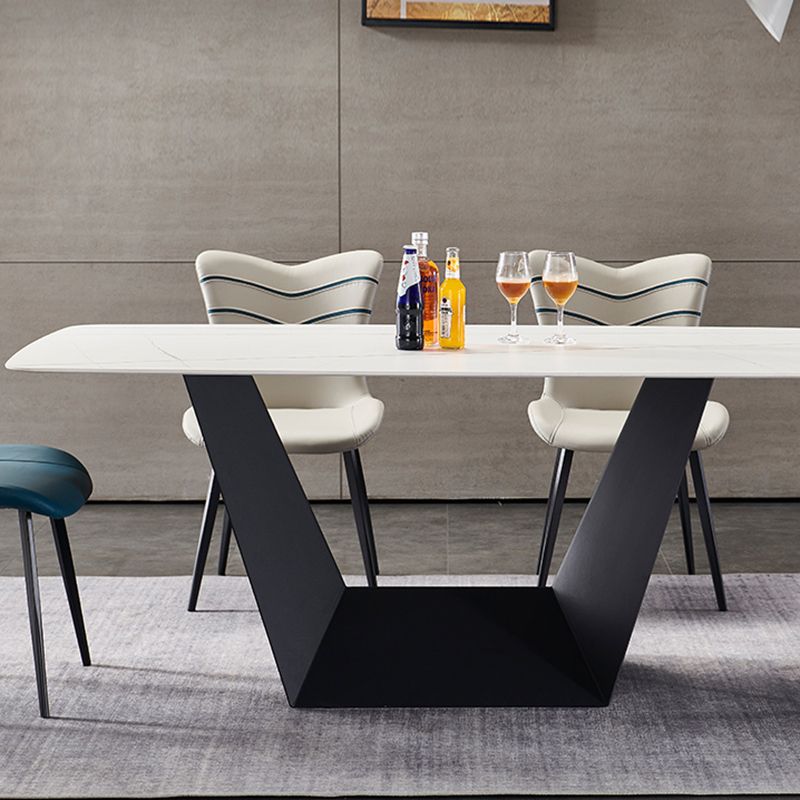 Modern Indoor Dining Side Chair Leather Upholstered Side Chair