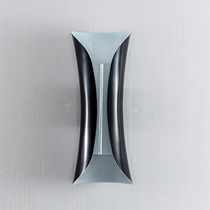 Metal Geometric Shape Wall Lighting Modern Style 2 Lights Wall Mounted Light Fixture