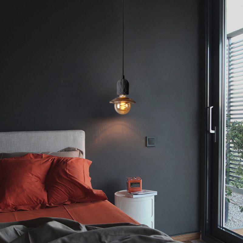 1 hoofd hanglampverlichting armaturen eenvoud ophanging hanger voor slaapkamerfoyer