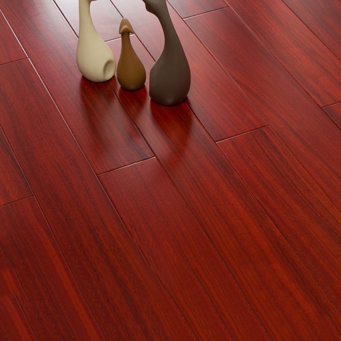 Modern Natural Solid Wood Laminate Flooring Click-Lock Waterproof