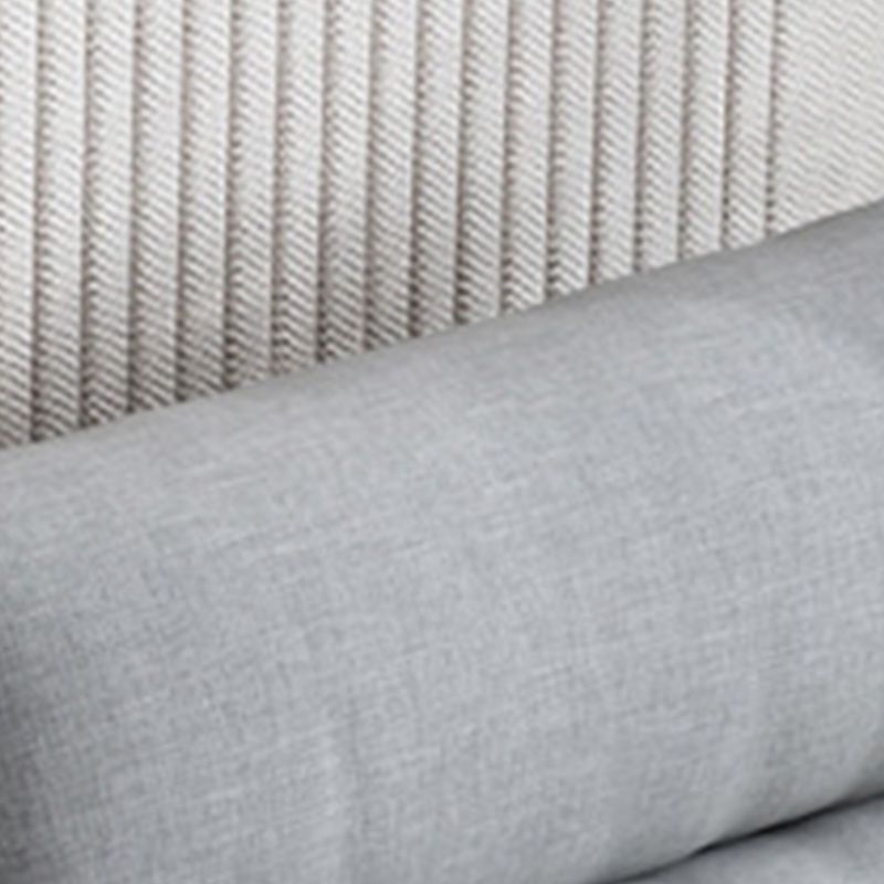 Slipcovered Sectional Pillow Top Arm Sofa & Chaise with 4 Seaters