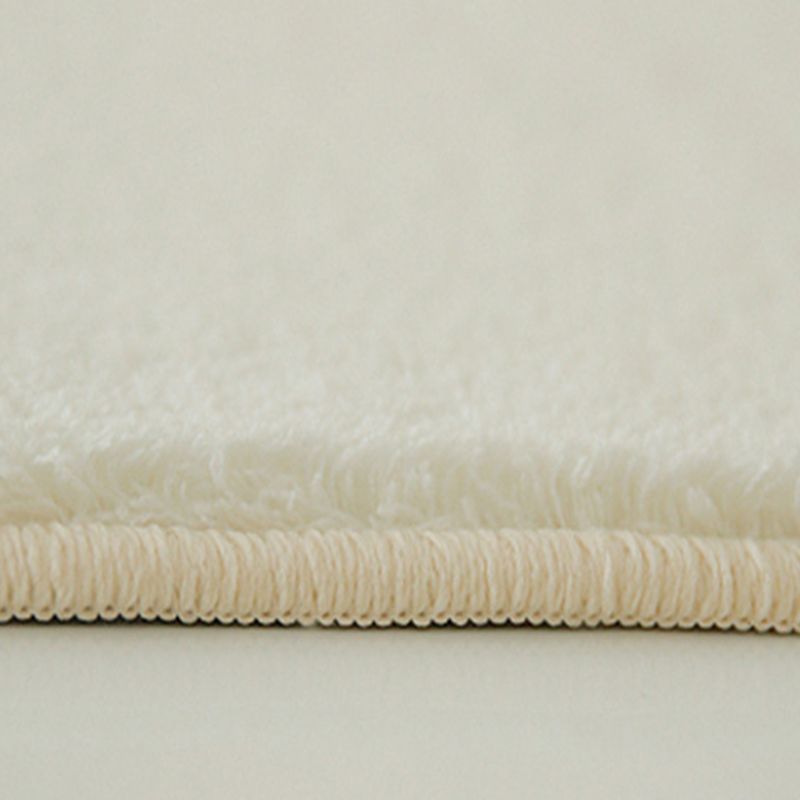 Beige Modern Rug Line Polyester Indoor Rug Washable Rug for Drawing Room