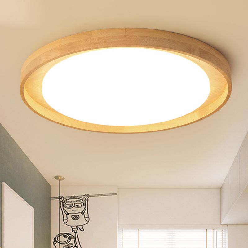 Circle semi-inbouwlamp Ultra-eigentijds acryl plafondlamp voor slaapkamer