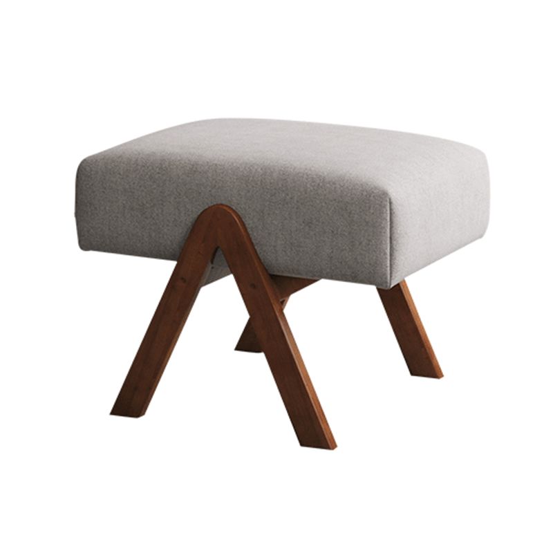 25.59"Wide Accent Chair Cotton Blend Lounge Chair with Sled Base