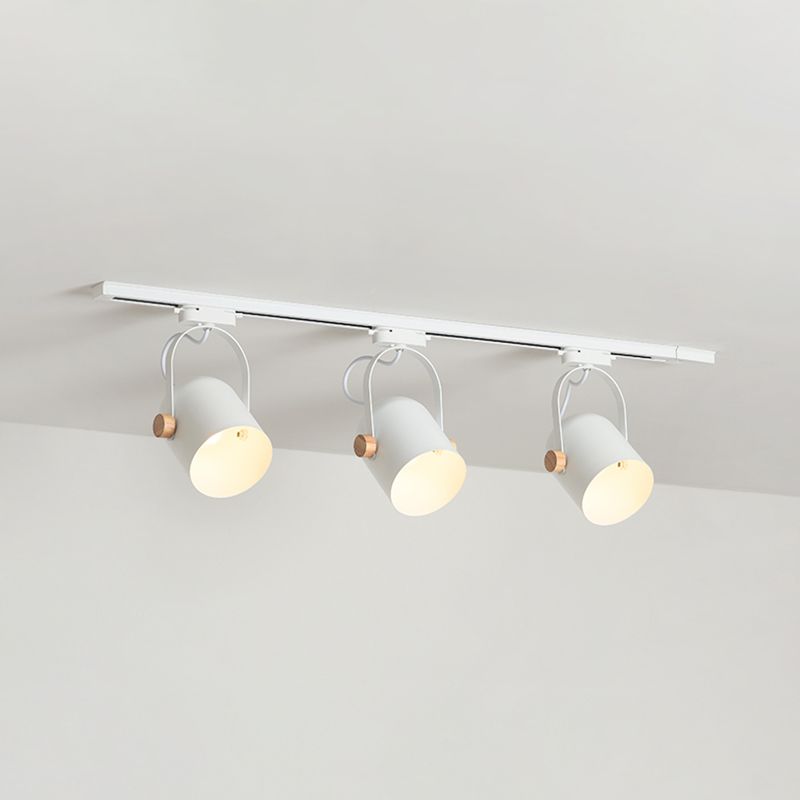 Moderna iluminación de la pista Sala montada en el hogar Sala de estar de fondo de la pared de la pared de la pared de la pared del pasillo comercial sin luces principales