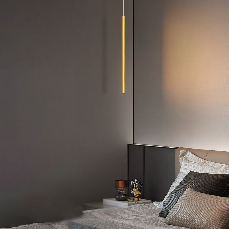 Eigentijdse hangende hanglamp lineaire hanger voor slaapkamer in de woonkamer