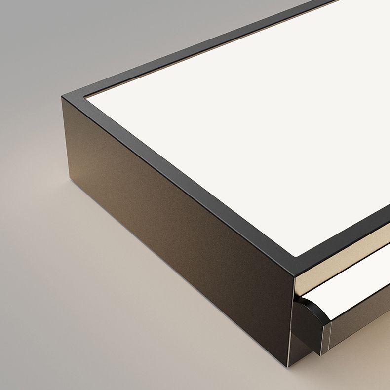 Éclairage encastré contemporain Plafonniers encastrés à LED multi-têtes noirs