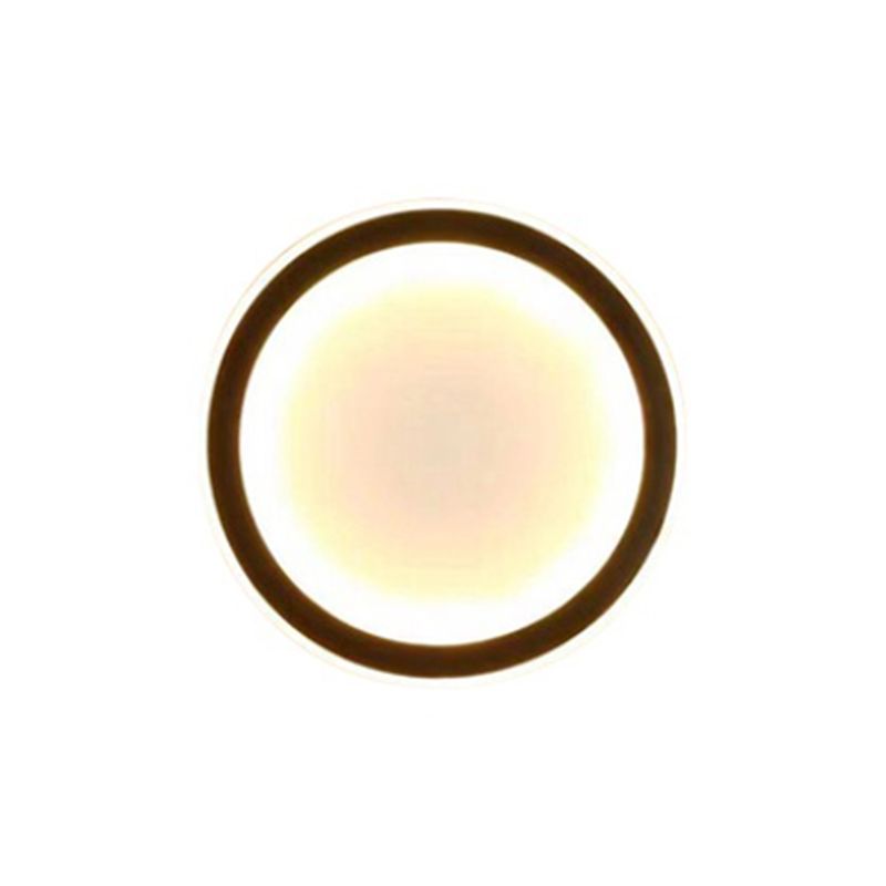 Geometry Shape Metal Wall Light Modern Style Single Light Wall Sconce Light