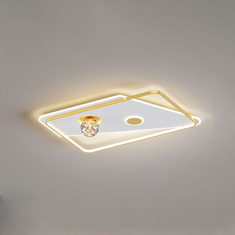 Gypsophila moderne plafondverlichting Metalen LED-plafondverlichtingsarmaturen voor inbouw