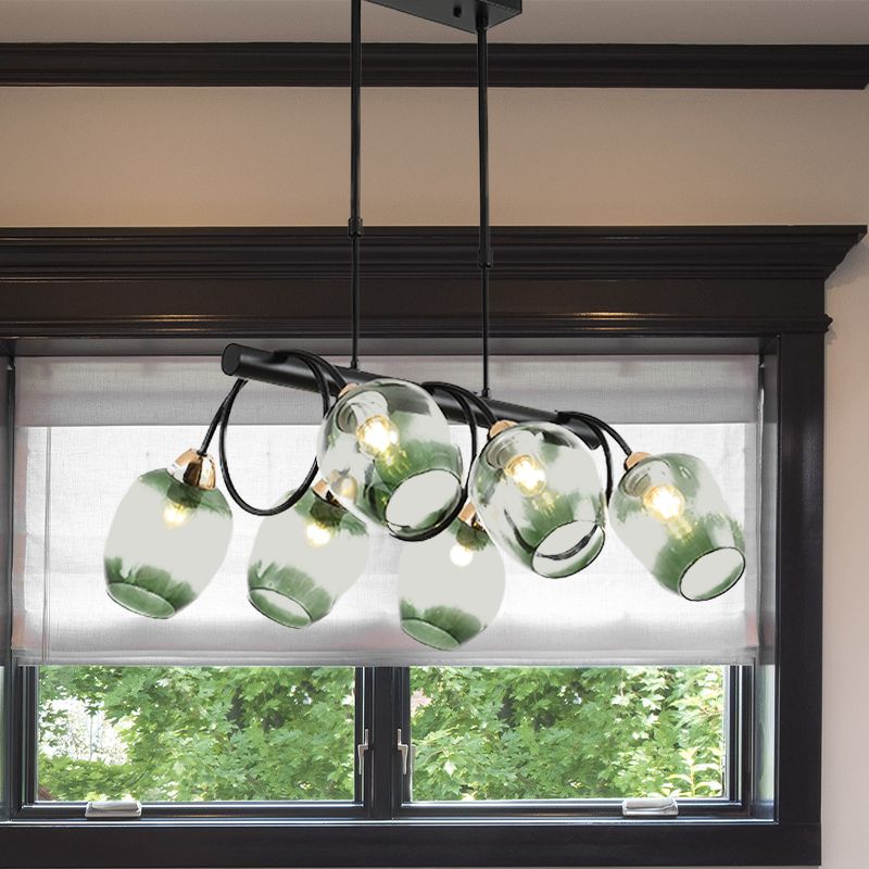 Pendentif de bourgeon en verre aléméré