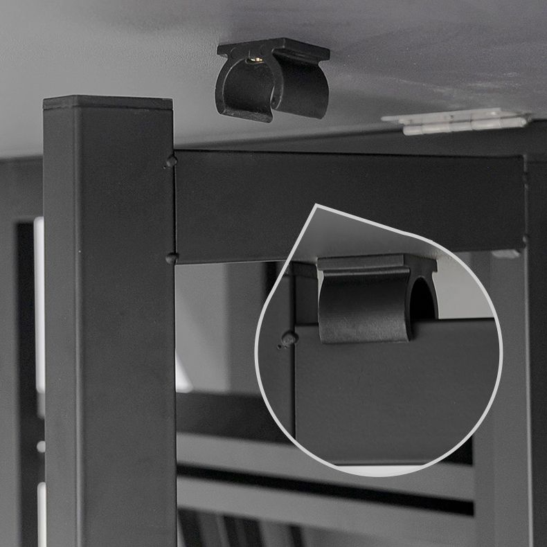 Modern 1/2/5/7 Pieces Foldable Dinette Set Black Wood Dining Table Set for Kitchen