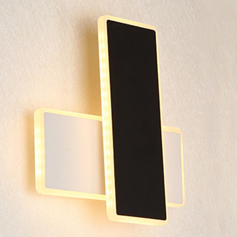 LED Rotatable Wall Lamp Fixture Adjustable Wall Sconce for Stairs Living Room