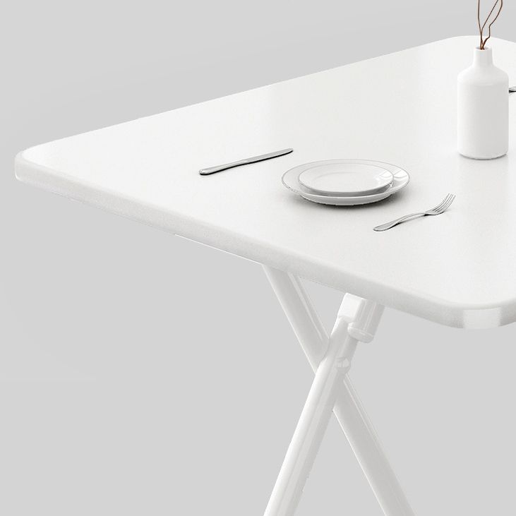 Contemporary Wood Top DiningRoomSet Foldable Dining Table Furniture for Dining Room