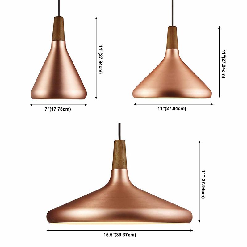 Moderner Stil Geometrischer Bauernhaus Deckenleuchte für Esszimmer Café Café