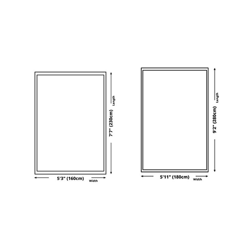 Green Abstract Pattern Area Rug Modern Polyester Area Carpet Stain Resistant Rug for Living Room