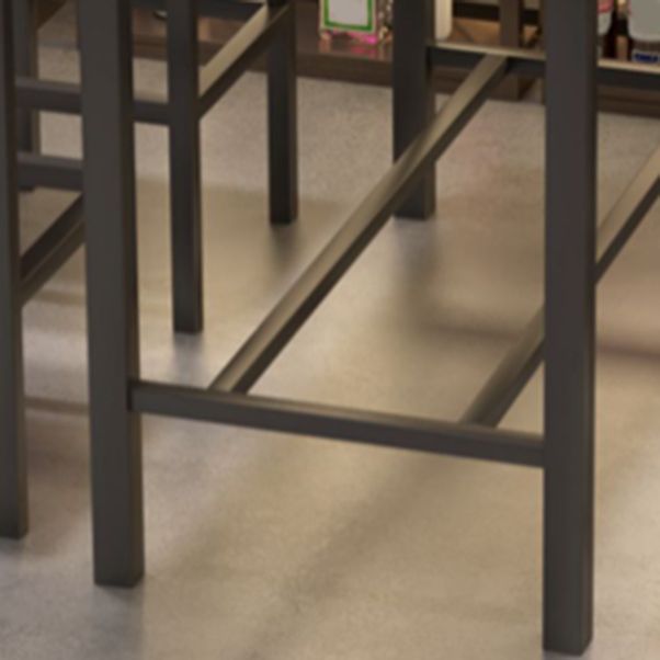 Modern 1/2/5 Pieces Bar Table Set Pine Wood Counter Table with High Stools