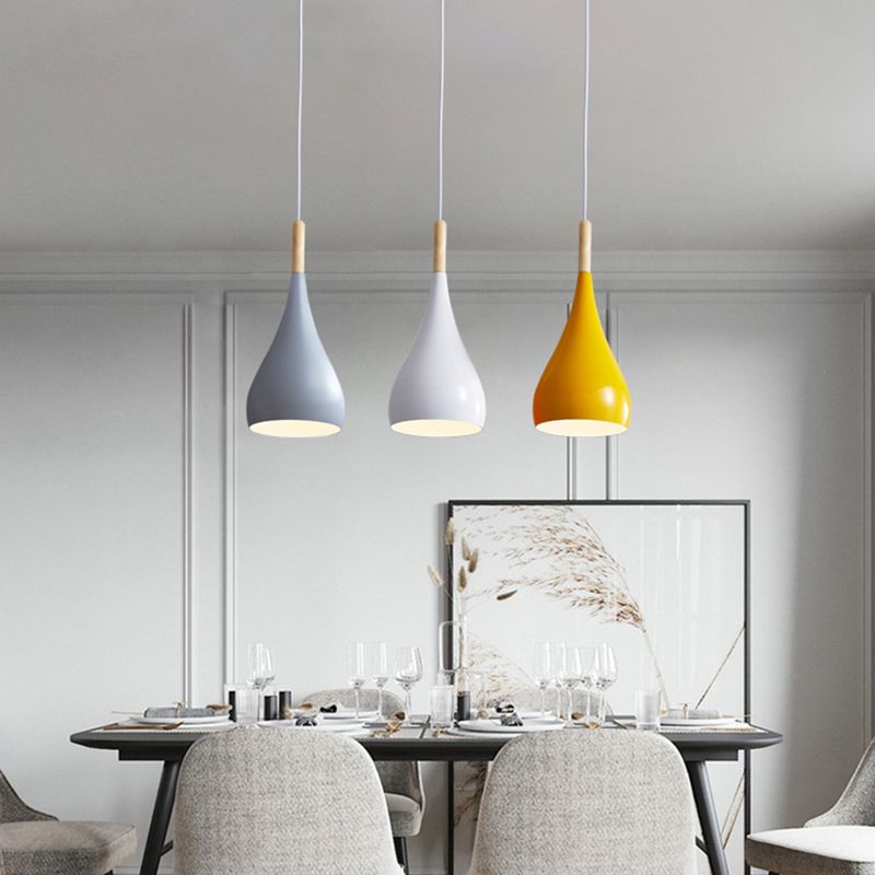 Luce Mini Mini Bell Bell, Luce in metallo Macaron Ampicca singola